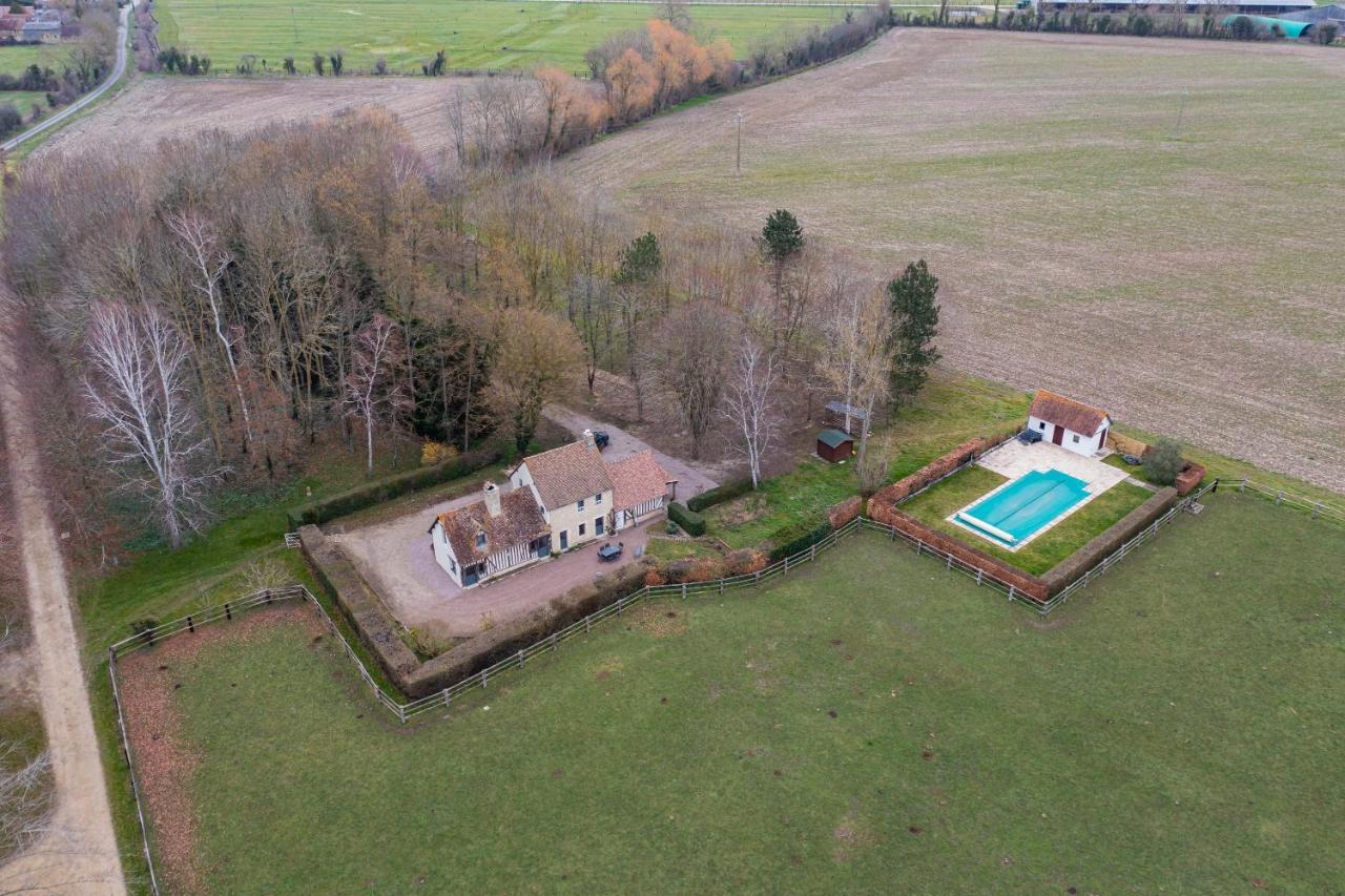 La Maison Corniere Bieville-en-Auge Exterior foto